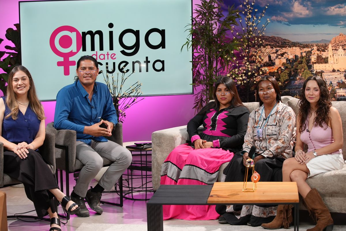 Invitados en el set de Amiga Date Cuenta